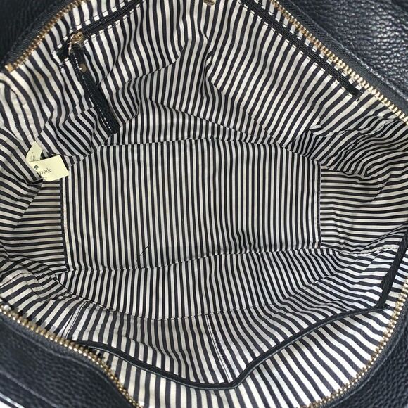 Kate Spade New York Leather Tote Bag Black Large - Picture 12 of 12